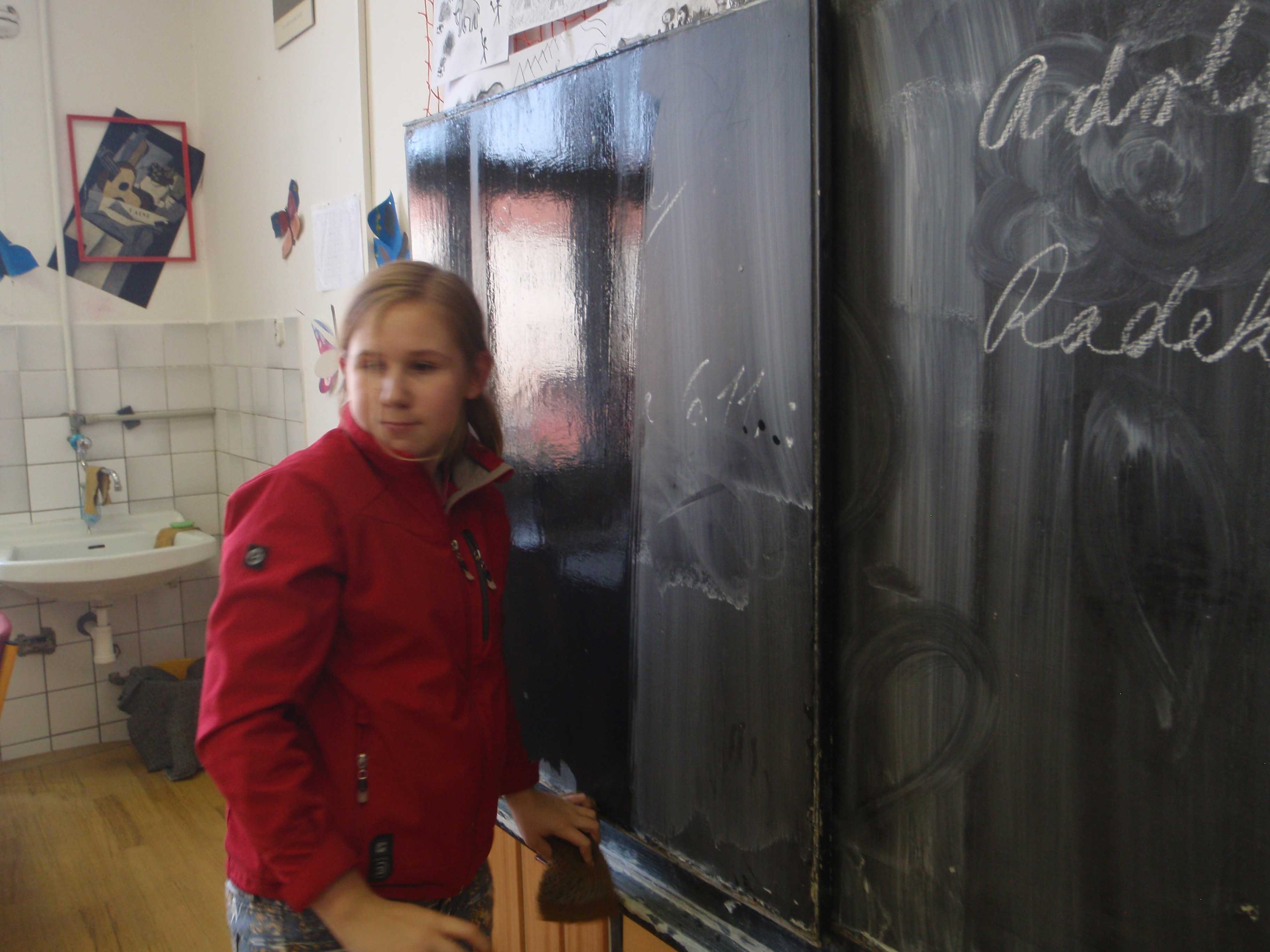 Ještě smazat tabuli